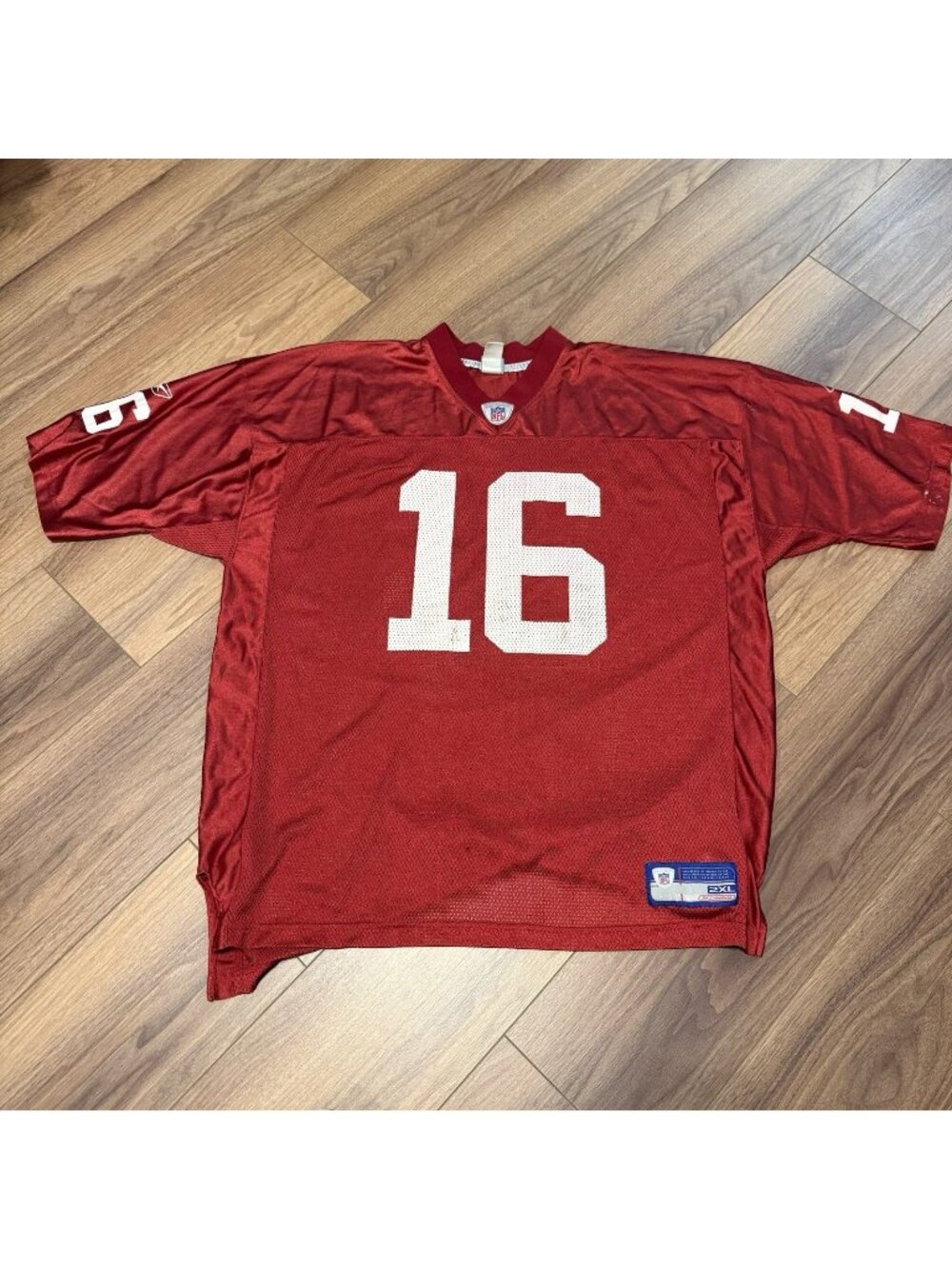 Vintage Jake Plummer 16 Arizona Cardinals Reebok Jersey Mens 2XL XXL Red